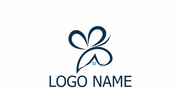 Шаблон логотипа на тему графика