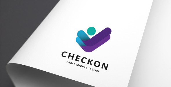 Шаблон логотипа на тему графика