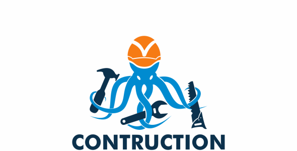 Шаблон логотипа на тему графика