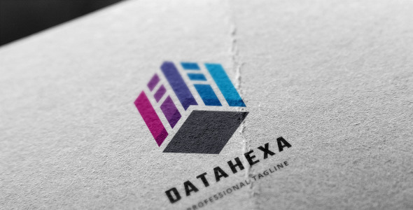 Шаблон логотипа на тему графика