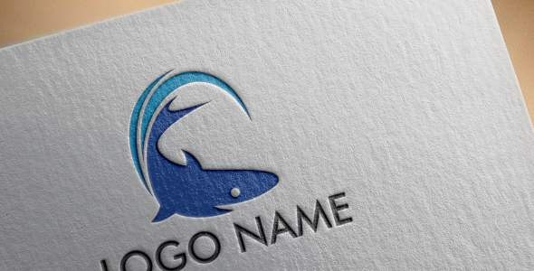 Шаблон логотипа на тему графика