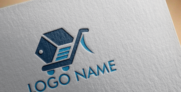 Шаблон логотипа на тему графика