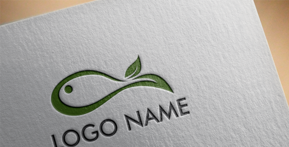 Шаблон логотипа на тему графика