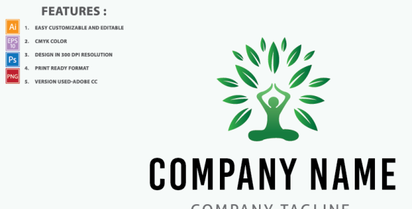 Шаблон логотипа на тему графика