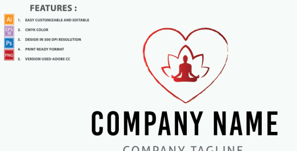 Шаблон логотипа на тему графика