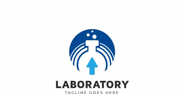 Шаблон логотипа на тему графика