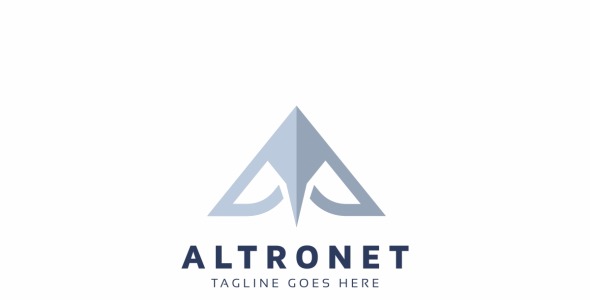 Шаблон логотипа на тему графика