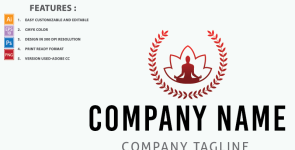 Шаблон логотипа на тему графика