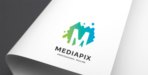 Шаблон логотипа на тему графика