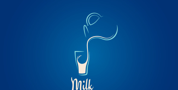 Шаблон логотипа на тему графика