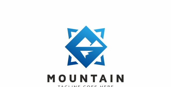 Шаблон логотипа на тему графика