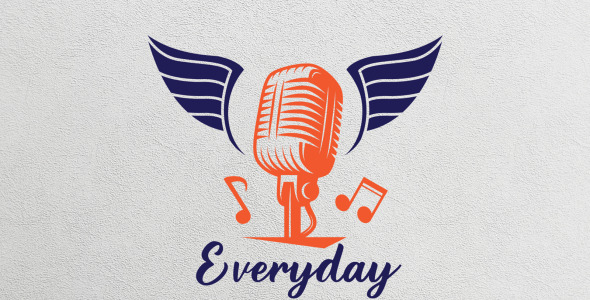 Шаблон логотипа на тему графика