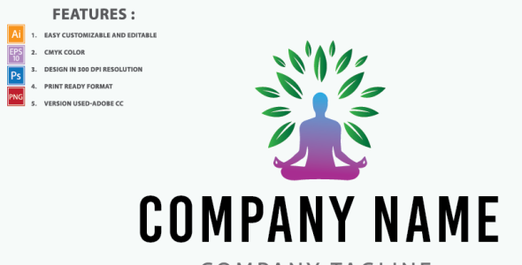 Шаблон логотипа на тему графика