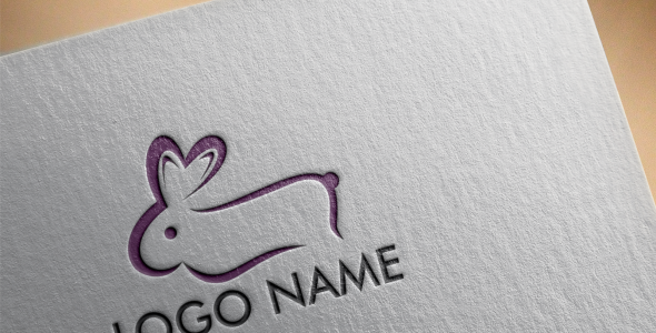 Шаблон логотипа на тему графика