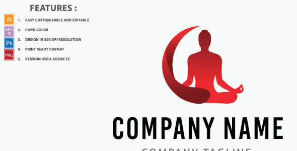 Шаблон логотипа на тему графика