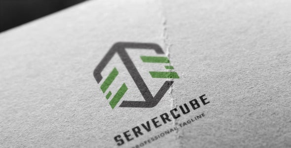 Шаблон логотипа на тему графика