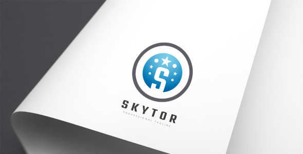 Шаблон логотипа на тему графика