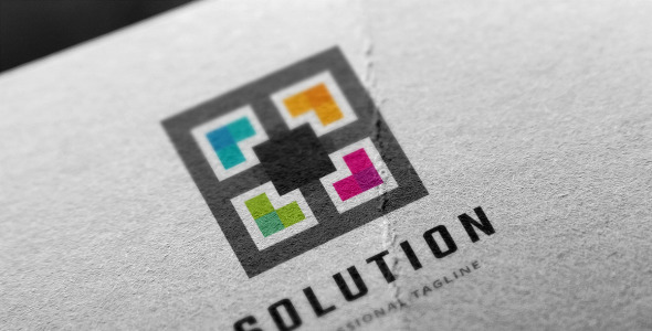 Шаблон логотипа на тему графика