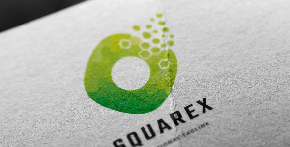 Шаблон логотипа на тему графика