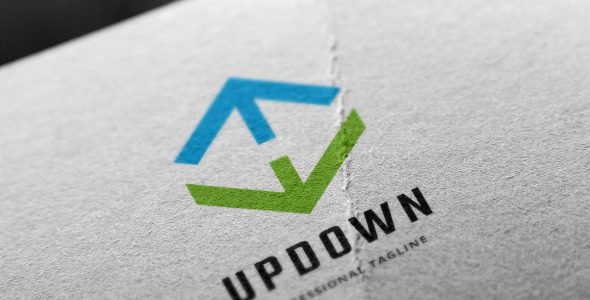 Шаблон логотипа на тему графика