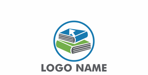 Шаблон логотипа на тему графика