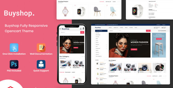 Multipurpose Responsive OpenCart Template