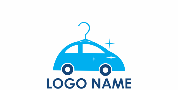 Шаблон логотипа на тему графика