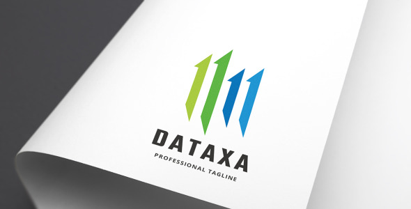 Шаблон логотипа на тему графика