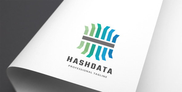 Шаблон логотипа на тему графика