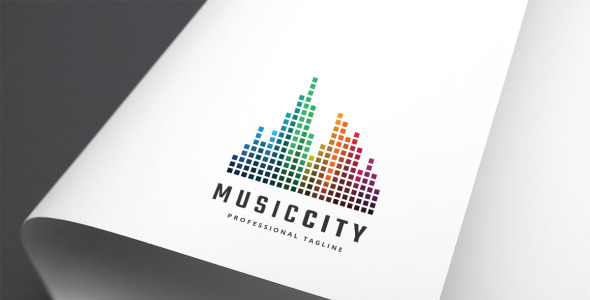 Шаблон логотипа на тему графика