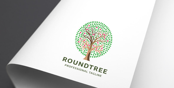 Шаблон логотипа на тему графика