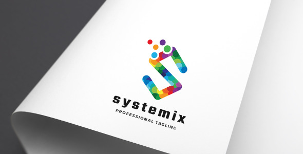 Шаблон логотипа на тему графика