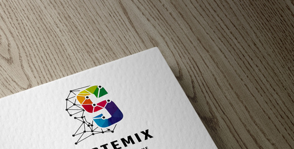 Шаблон логотипа на тему графика