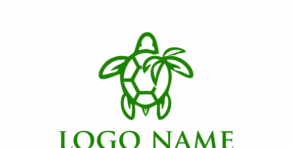 Шаблон логотипа на тему графика