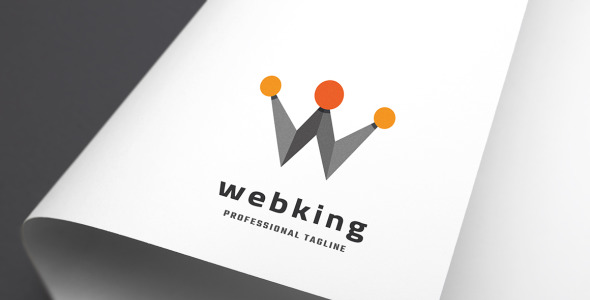 Шаблон логотипа на тему графика