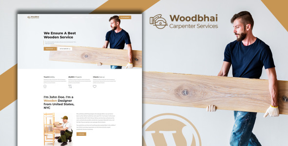 Carpenter Service and Shop WooCommerce Theme