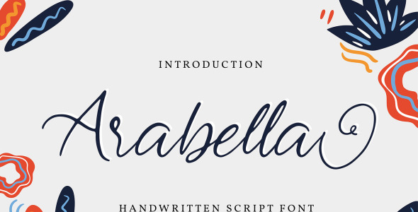 Шрифт на тему графика