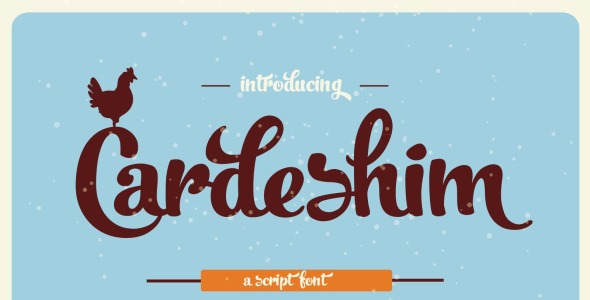 Шрифт на тему графика