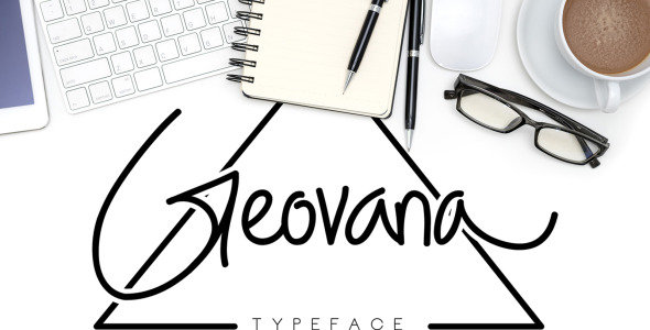 Шрифт на тему графика