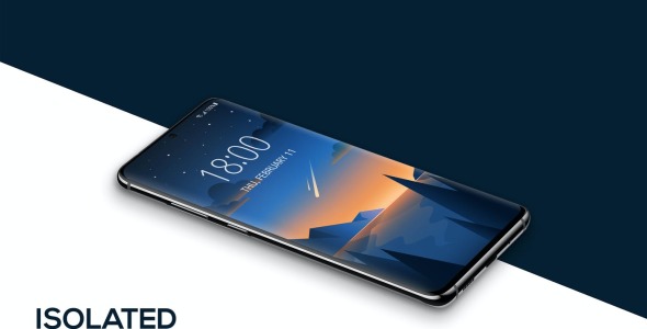 Мокап для продукта на тему графика