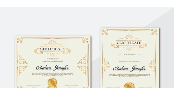 Шаблон сертификата на тему графика