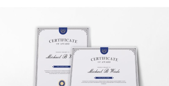 Шаблон сертификата на тему графика