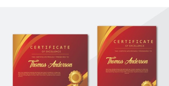 Шаблон сертификата на тему графика