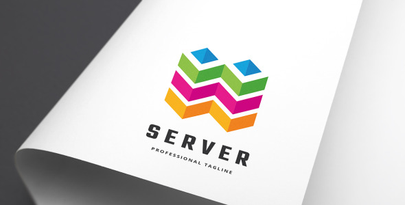 Шаблон логотипа на тему графика