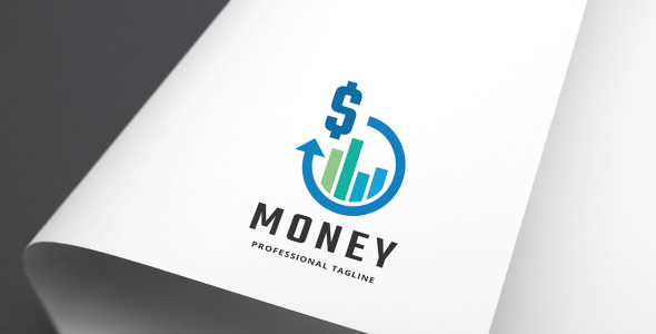 Шаблон логотипа на тему графика