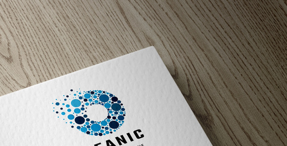 Шаблон логотипа на тему графика