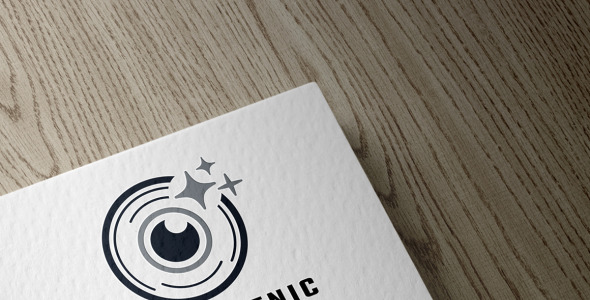 Шаблон логотипа на тему графика