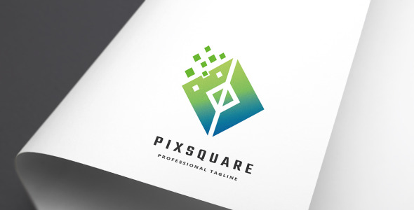 Шаблон логотипа на тему графика