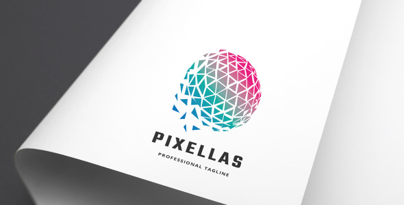 Шаблон логотипа на тему графика