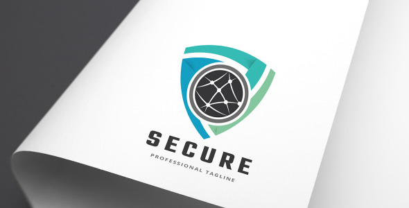 Шаблон логотипа на тему графика